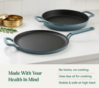 TitaniumClad™ Cast Iron Duo - Ocean