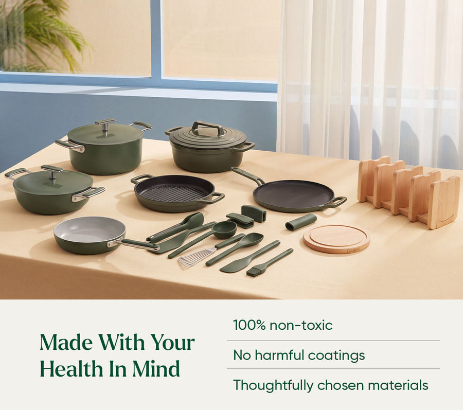 The Ember Colour Collection - Coorg Green + Sage