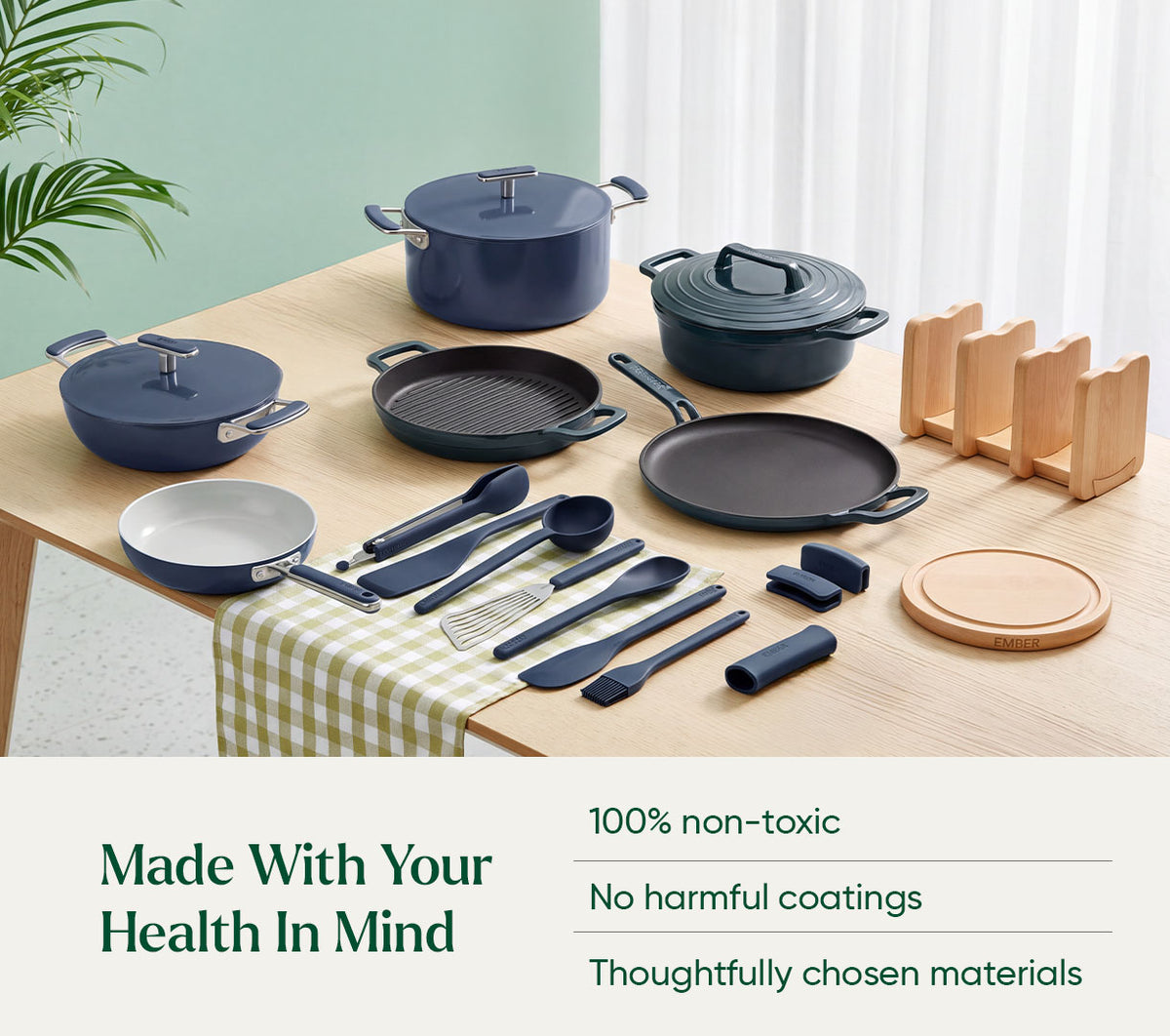 The Ember Colour Collection - Nilgiri Blue + Teal