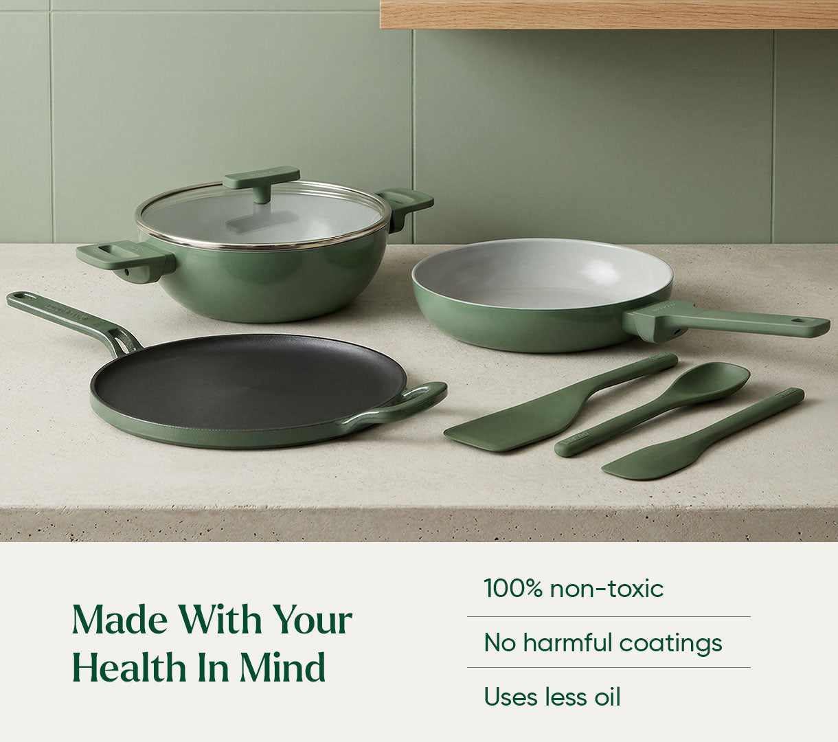 Essentials Set - Classic - Coorg Green