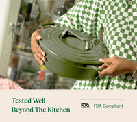 Pre-Seasoned Cast Iron Trio - Coorg Green