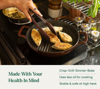 TitaniumClad™ Cast Iron Trio - Wine