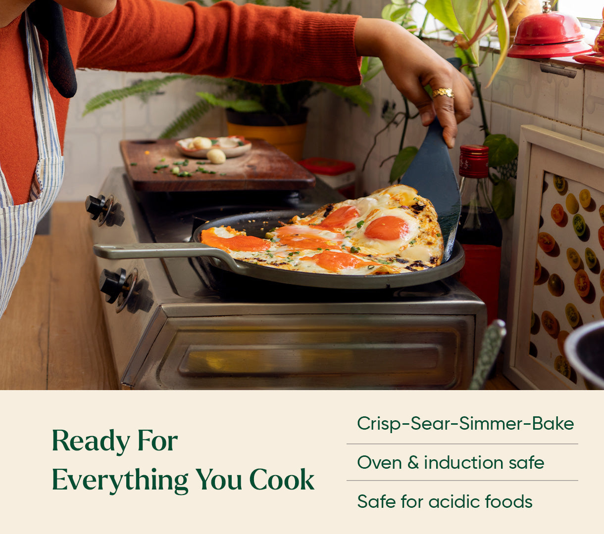 TitaniumClad™ Cast Iron Duo - Sage