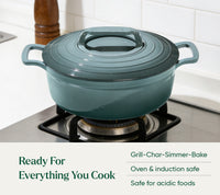 TitaniumClad™ Cast Iron Duo - Ocean