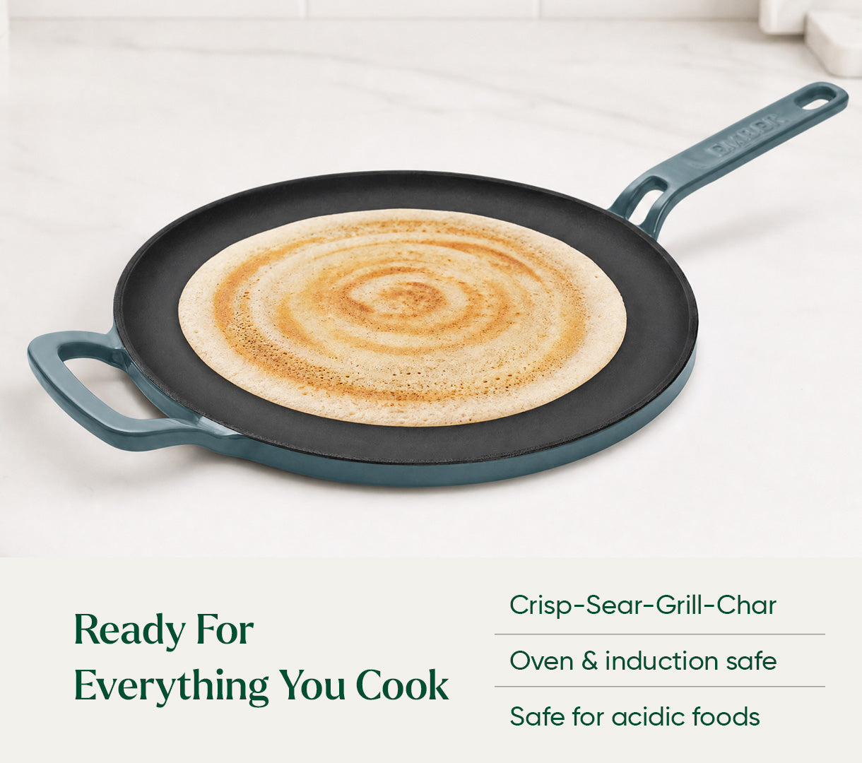 TitaniumClad™ Cast Iron Duo - Ocean