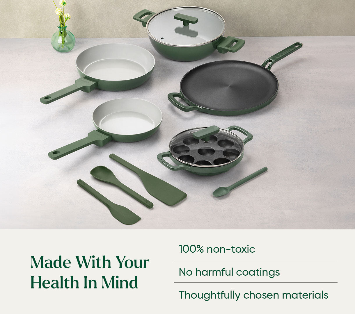 Everyday Set - Classic - Coorg Green
