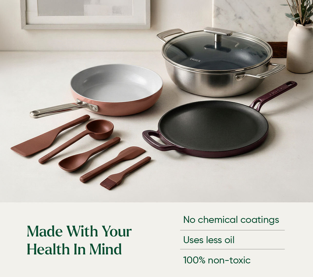 Essentials Set - Pro - Terracotta + Wine