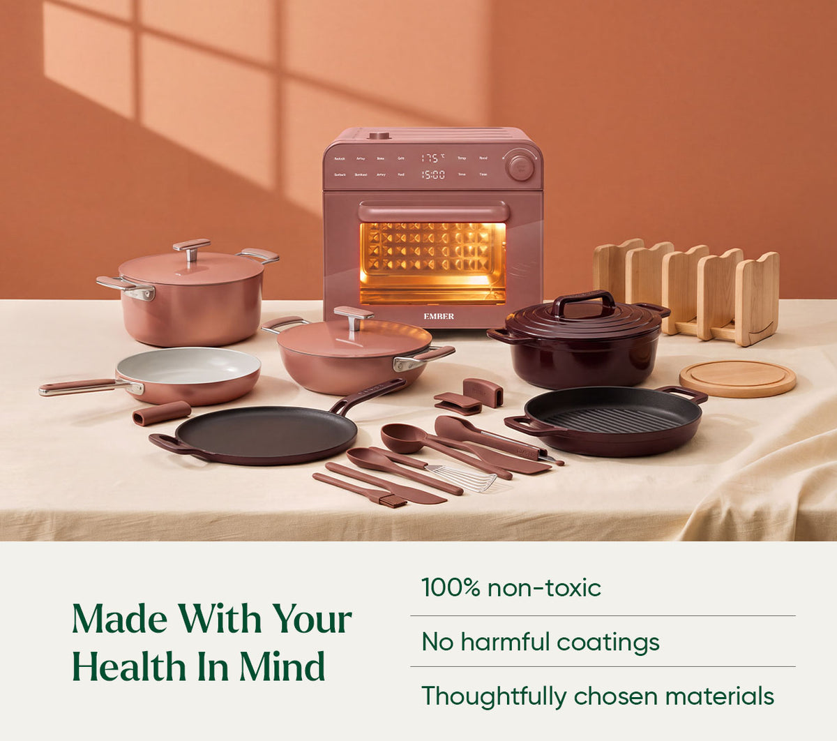 Ultimate Set - Pro - Terracotta - Wine