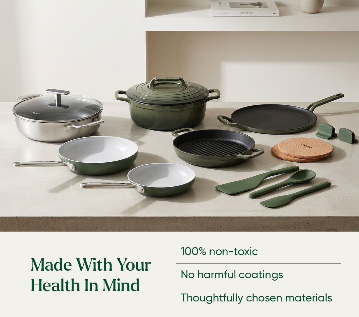 Complete Set - Pro - Coorg Green - Sage