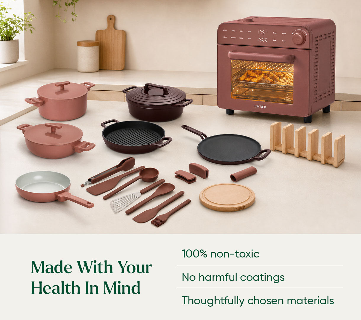 Ultimate Set - Pro - Terracotta - Wine