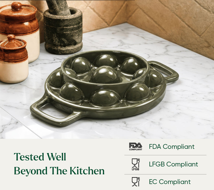 Ember TitaniumClad™ Cast Iron Appe Pan (20 cm) - Sage