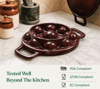 Ember TitaniumClad™ Cast Iron Appe Pan (20 cm) - Wine