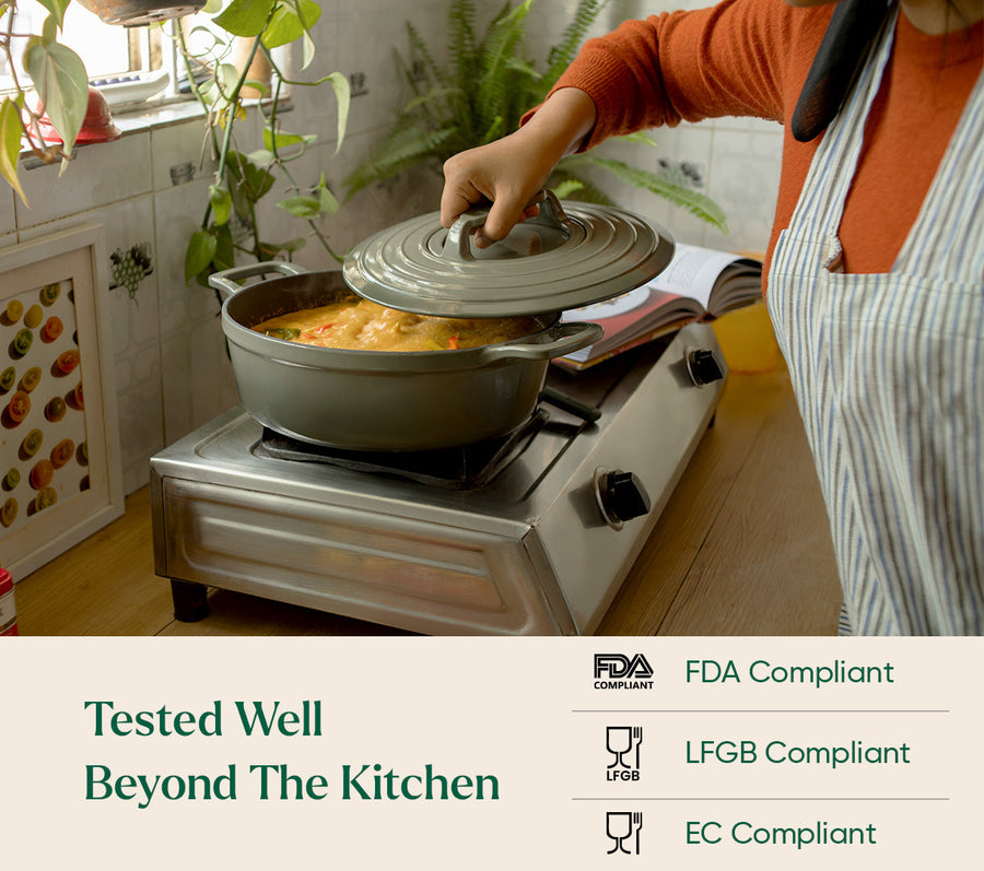 TitaniumClad™ Cast Iron Duo - Sage