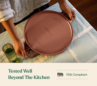 Pre-Seasoned Tawa 30 cm - Jaipur Terracotta