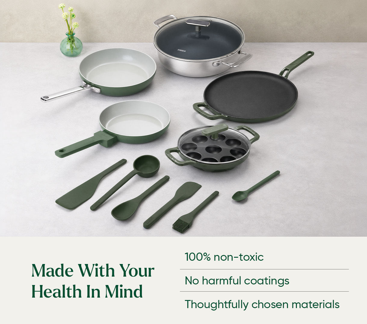 Everyday Set - Pro - Coorg Green - Sage