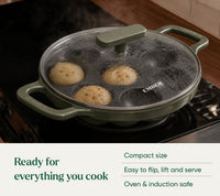 Ember TitaniumClad™ Cast Iron Appe Pan (20 cm) - Sage