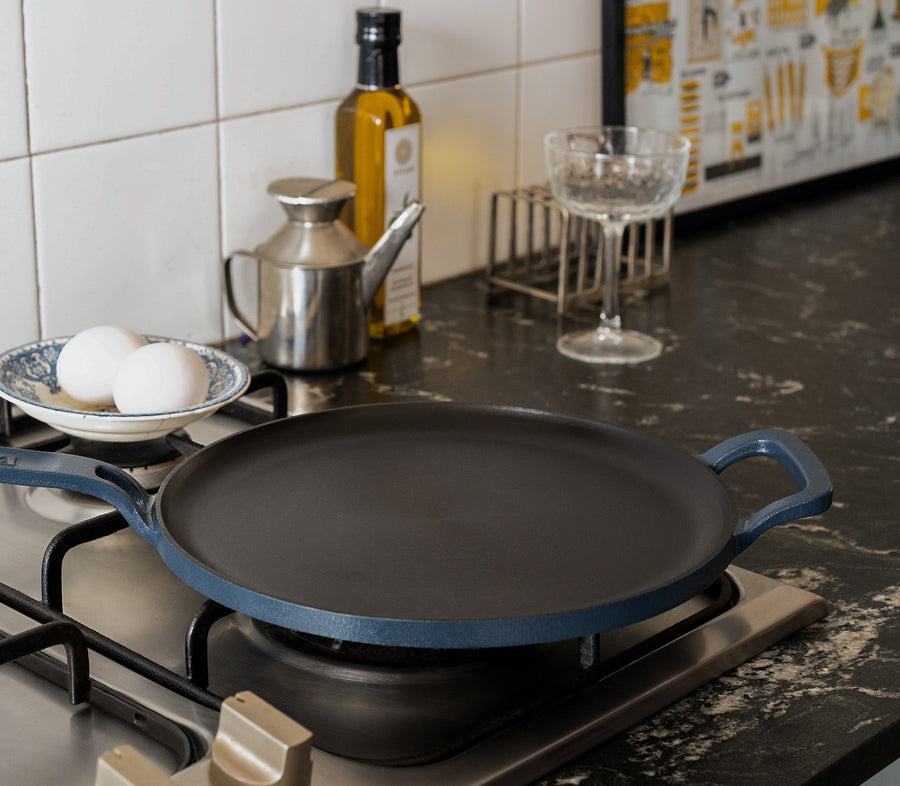 Three pans. Every meal.