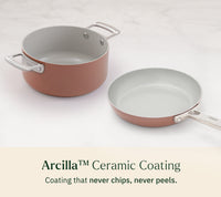 Ember Mini Frypan + Mini Dutch Oven Duo - Jaipur Terracotta