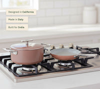 Ember Mini Frypan + Mini Dutch Oven Duo - Jaipur Terracotta