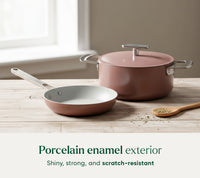 Ember Mini Frypan + Mini Dutch Oven Duo - Jaipur Terracotta