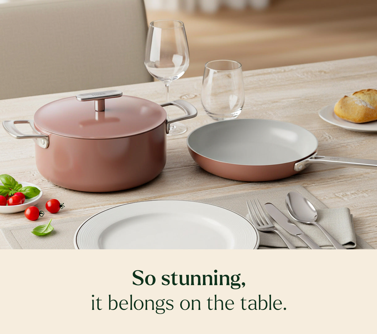 Ember Mini Frypan + Mini Dutch Oven Duo - Jaipur Terracotta