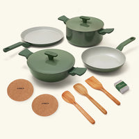Complete Cookware Set (4-Piece) -Coorg Green