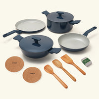 Complete Cookware Set (4-Piece) - Nilgiri Blue