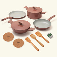Complete Cookware Set (4-Piece) -Jaipur Terracotta