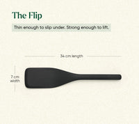 Set of 5 (Ladle, Brush, Flip, Stir, Scrape) - Black