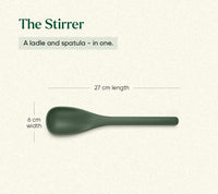 Ember Stir + Flip + Scraper - Coorg Green