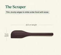 Set of 5 (Ladle, Brush, Flip, Stir, Scrape) - Wine
