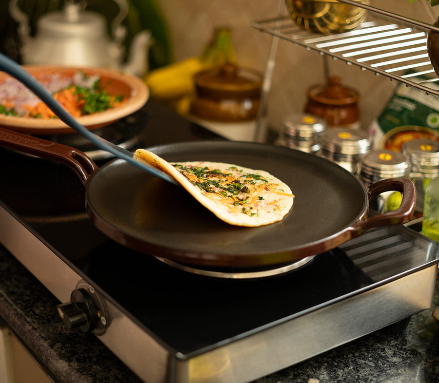Cook with less oil.
