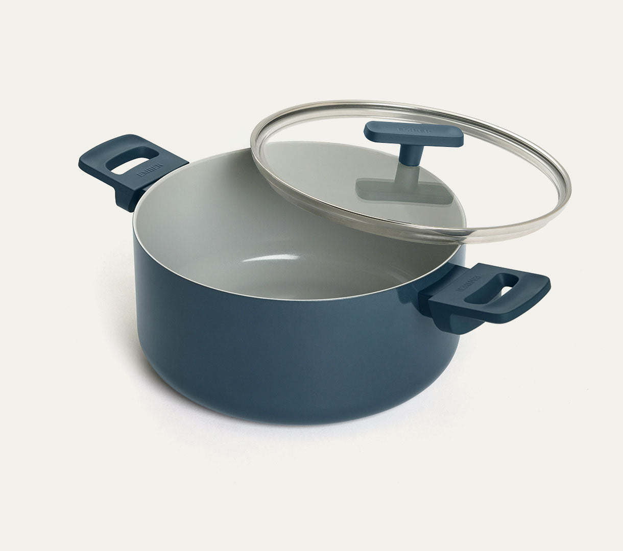 Dutch Oven 24cm with glass lid - Nilgiri Blue