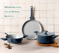 Complete Cookware Set (4-Piece) - Nilgiri Blue