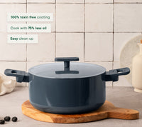 Dutch Oven 24cm - Nilgiri Blue