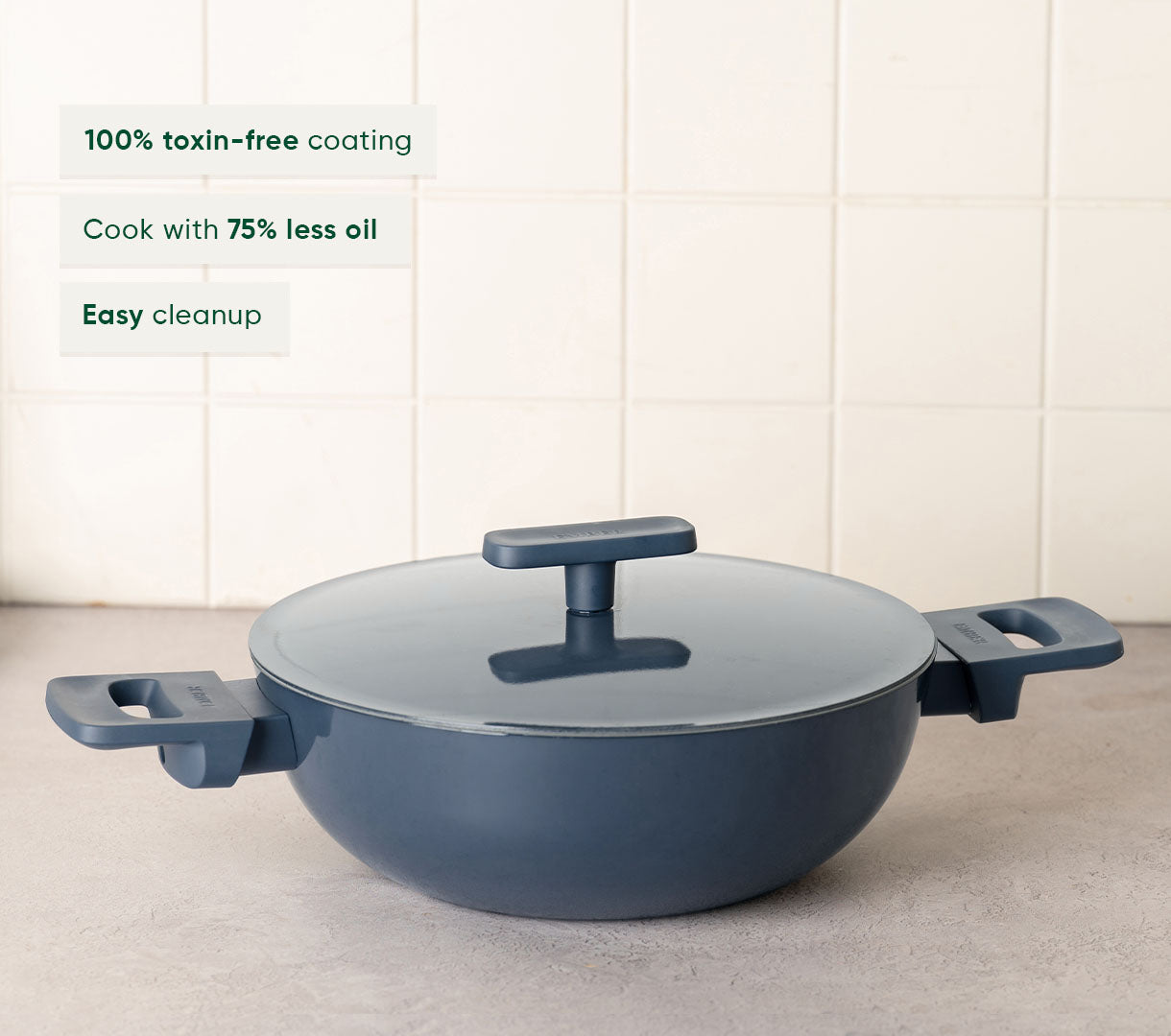 Kadai 24cm- Nilgiri Blue