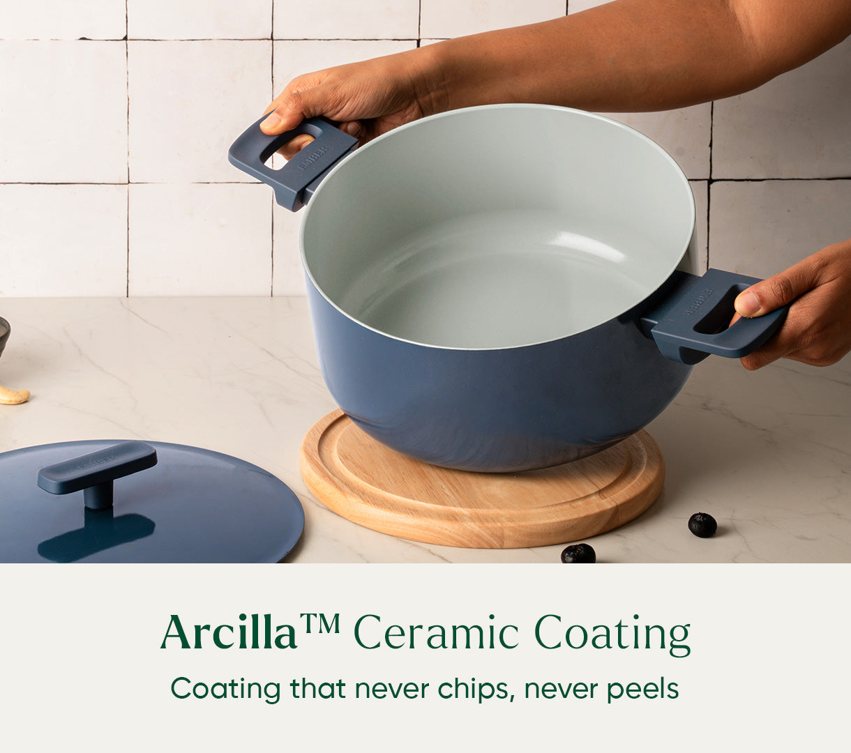 Dutch Oven 24cm - Nilgiri Blue