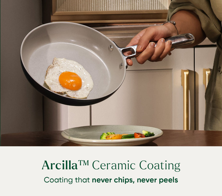 Everyday Cookware Trio (with storage) - Nilgiri Blue