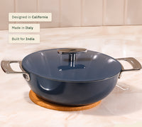 Ember Mini Frypan + Kadai Duo - Nilgiri Blue