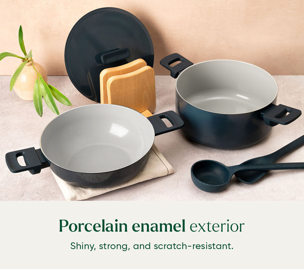 Complete Cookware Set (4-Piece) - Nilgiri Blue