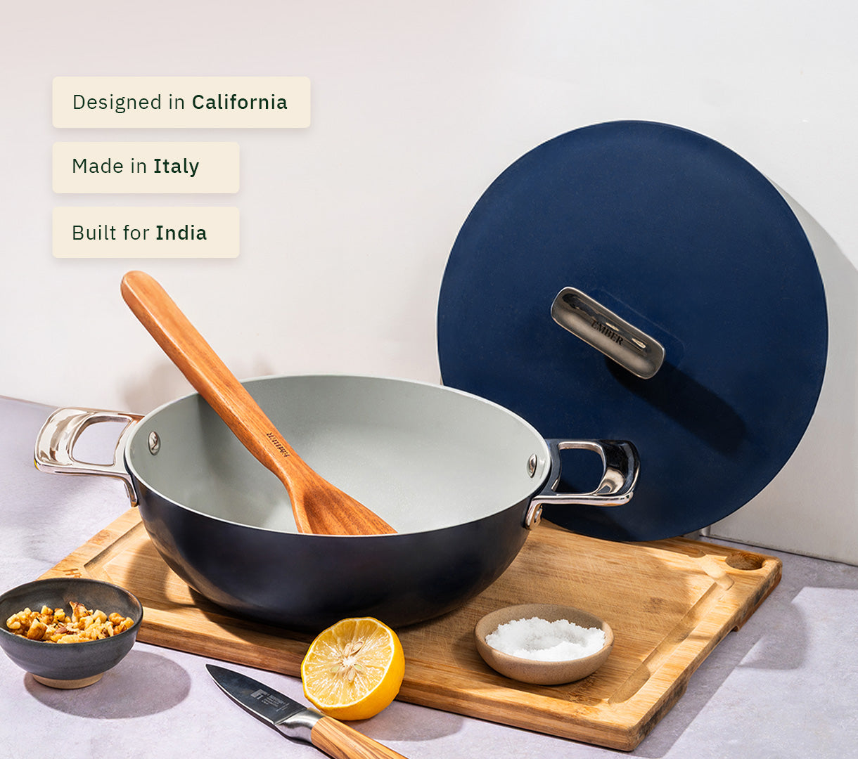 Kadai 24cm- Nilgiri Blue