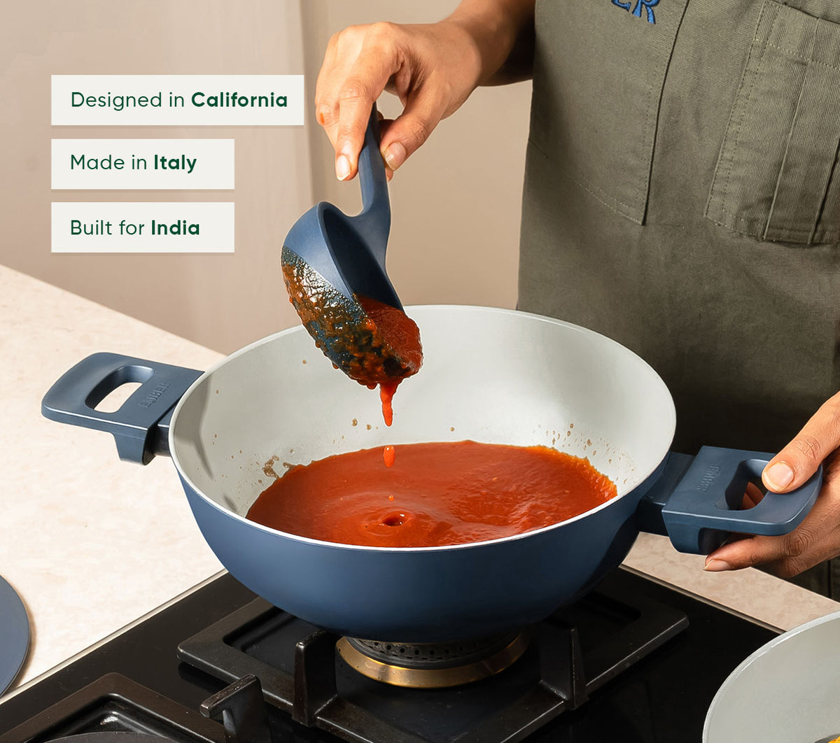 Kadai 24cm- Nilgiri Blue
