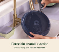 Flat Pan 28 cm - Nilgiri Blue