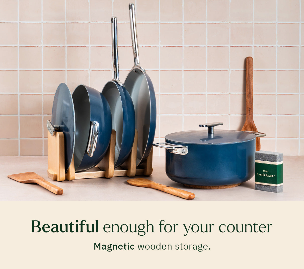 Complete Cookware Set (4-Piece) - Nilgiri Blue