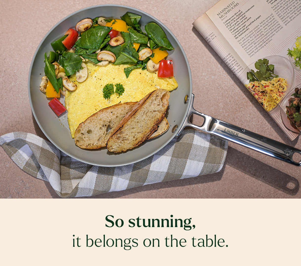 Frypan 24cm - Nilgiri Blue