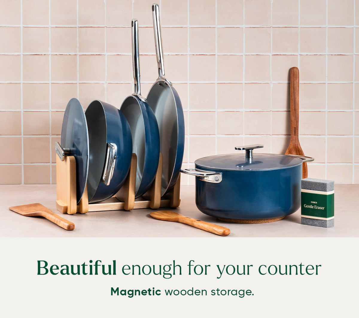 Complete Cookware Set (4-Piece) - Nilgiri Blue