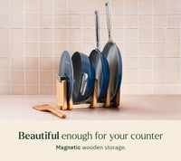 Everyday Cookware Trio (with storage) - Nilgiri Blue