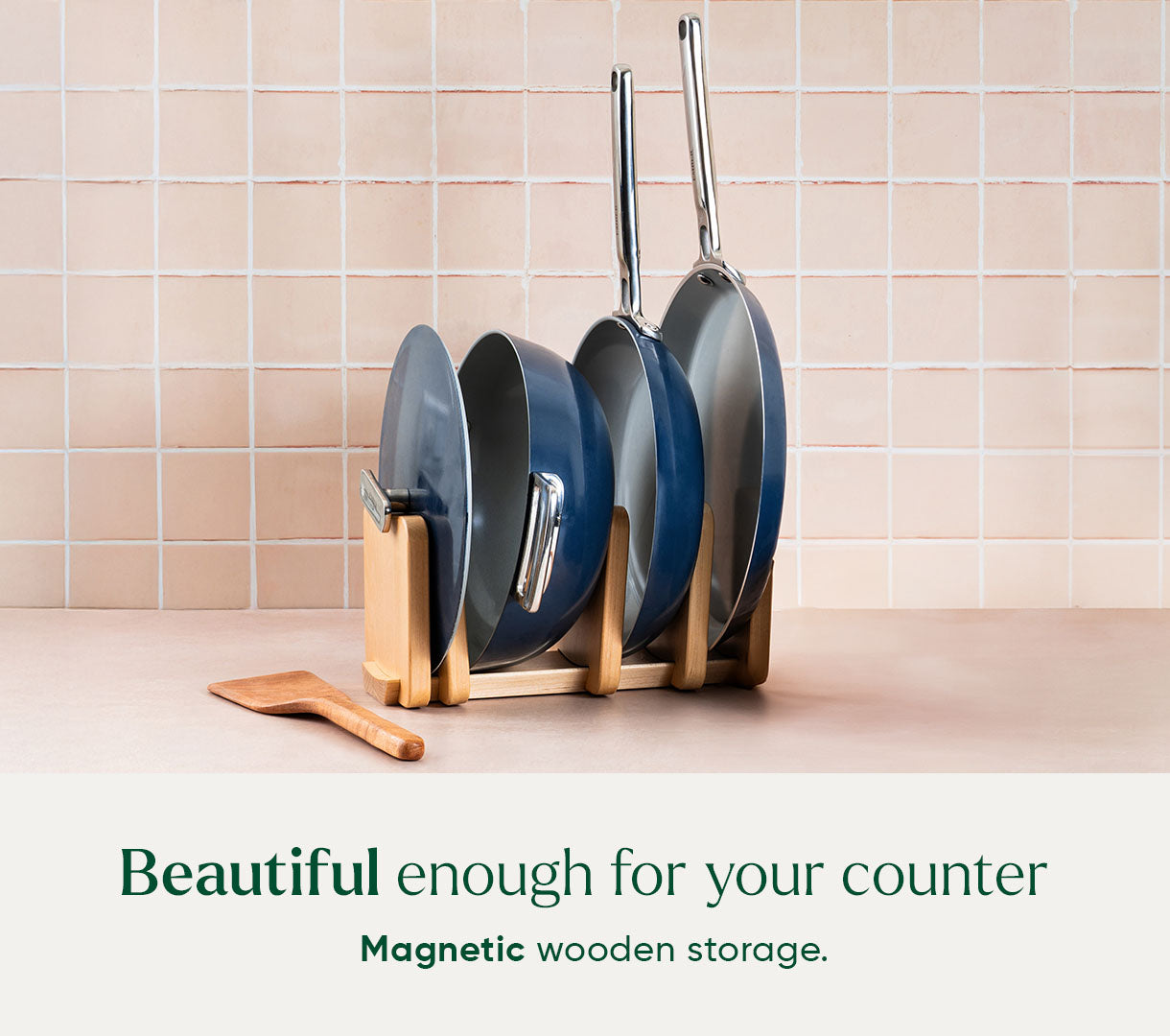 Everyday Cookware Trio (with storage) - Nilgiri Blue