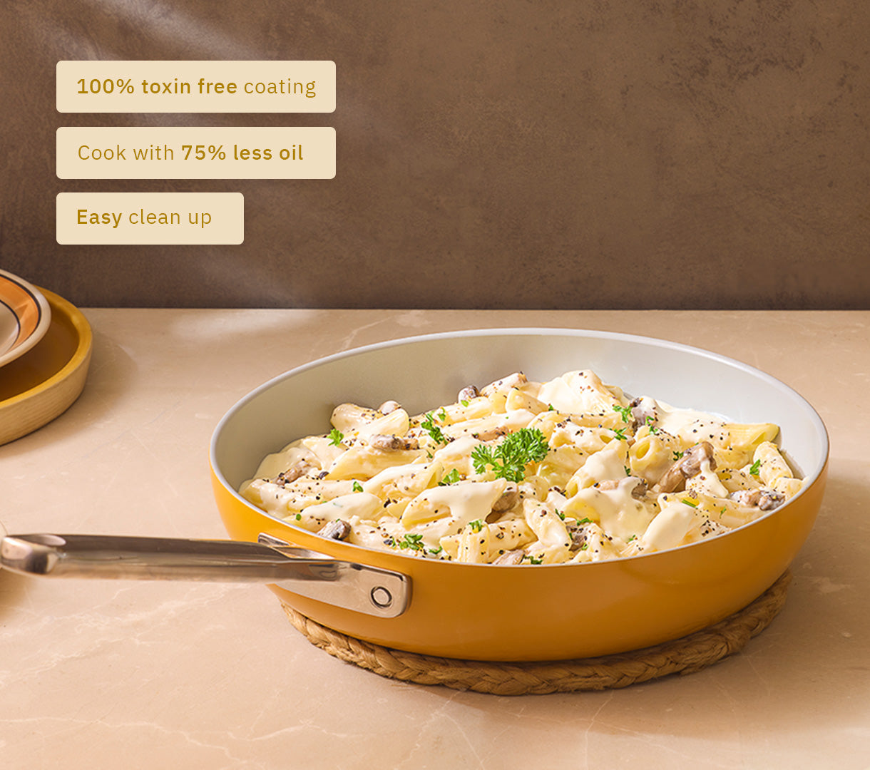 Frypan 24cm - Benares Gold