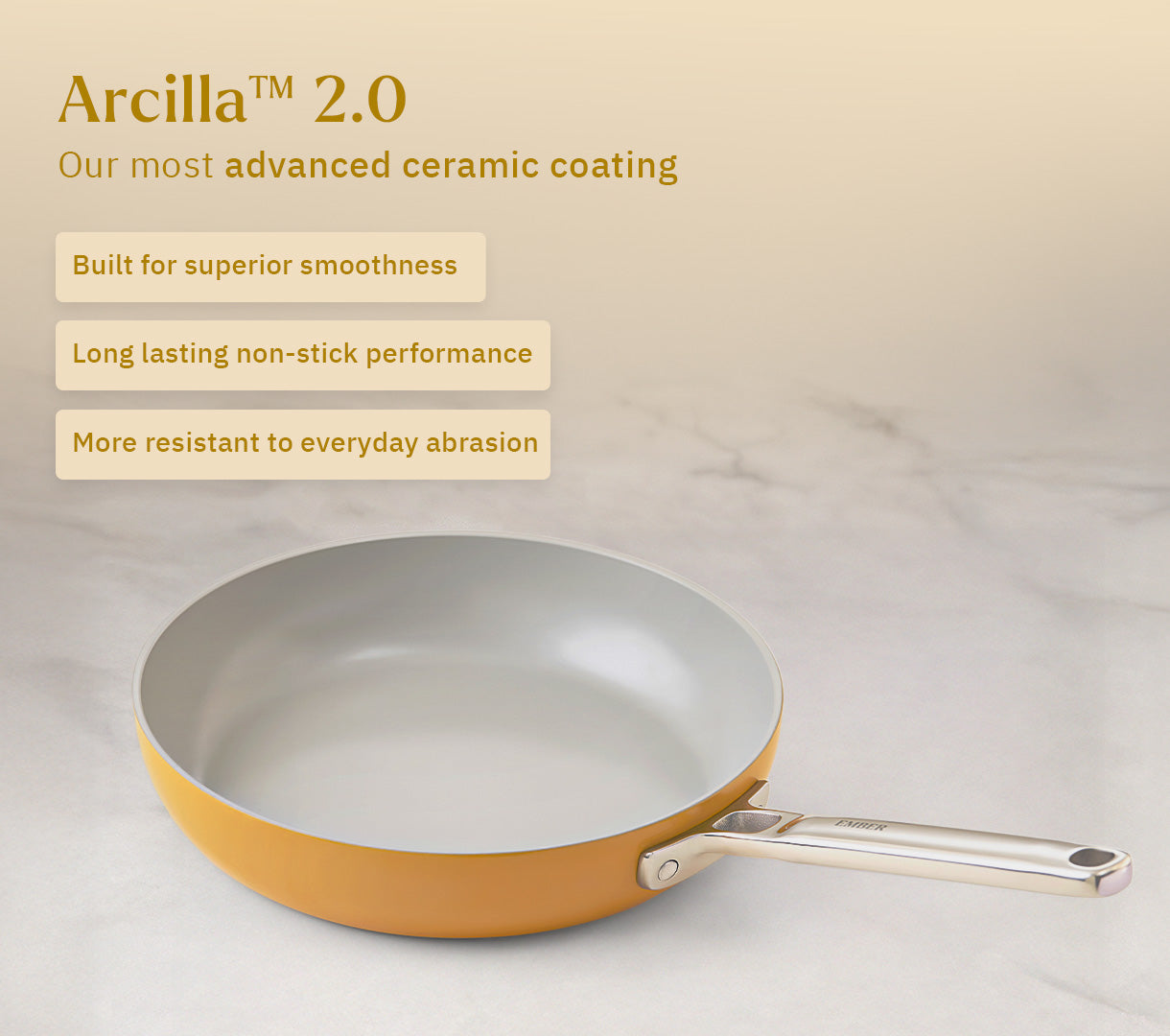 Frypan 24cm - Benares Gold